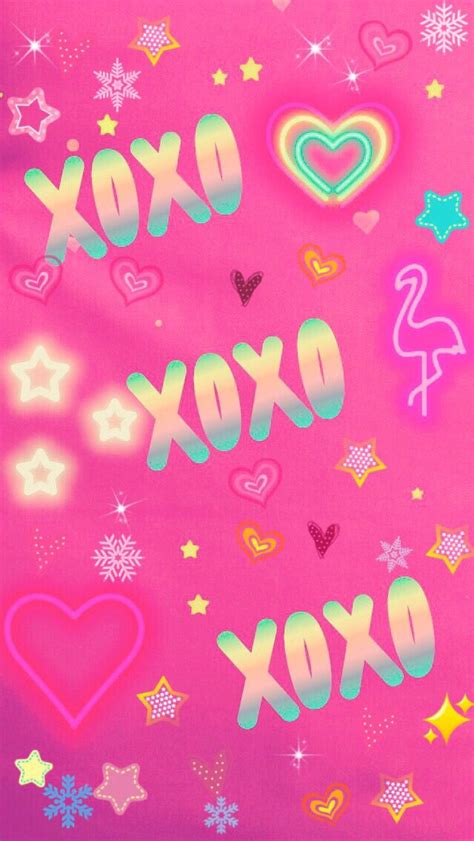 Hugs And Kisses Crazy Wallpaper Valentines Wallpaper Pink Wallpaper Girly