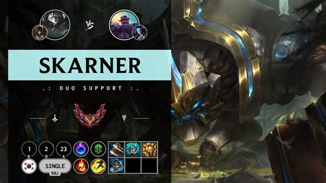 Skarner Support Vs Braum KR Grandmaster Patch 14 9 YouTube