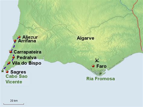 Stepmap Algarve Eselwandern Landkarte F R Portugal