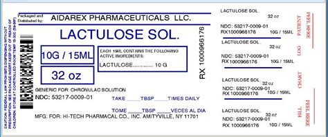 Lactulose Solution Information, Side Effects, Warnings and Recalls