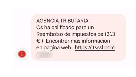 No Este SMS Que Indica Que Has Sido Calificado Para Un Reembolso De