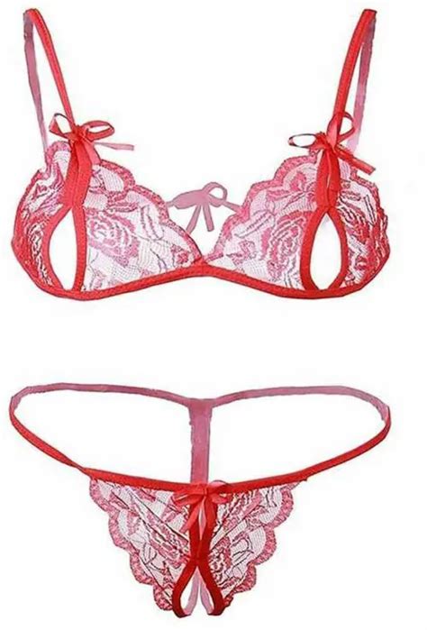 Buy ZXS STYLE Women Red Lingerie Set Online At Best Prices In India JioMart