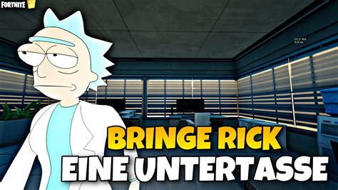 Bringe Rick Sanchez Eine Untertasse Bei Der Klippenstation