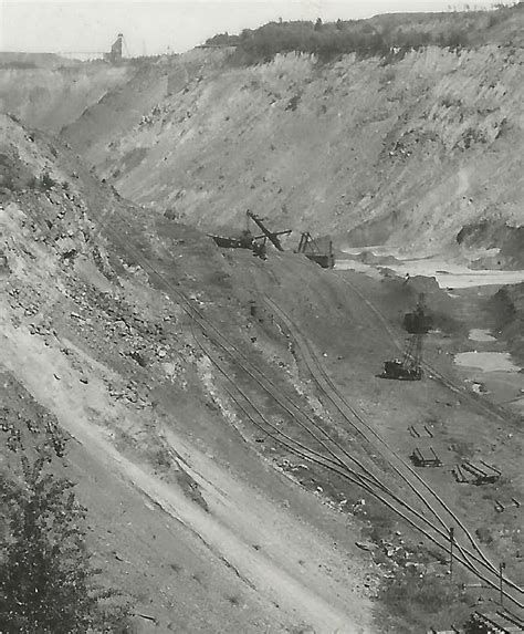 Up Wakefield Mi Rppc 1930s Orginally The 1895 Mikado Mine Flickr