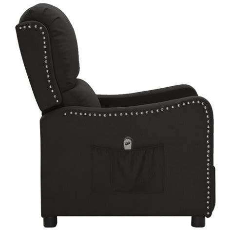 Zerodis Fauteuil Inclinable Lectrique Noir Tissu A Hb