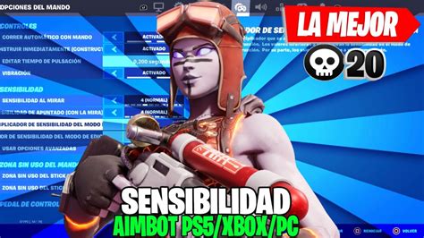 La Nueva Mejor Sensibilidad Para Subir Rankeds En Fortnite Mejor