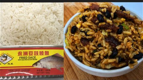 Fried Dace With Black Bean Fried Rice Very Easy Recipe Youtube