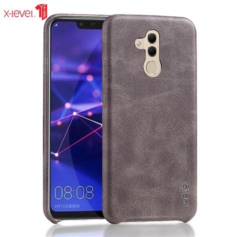 Huawei Mate Lite Cover Case Luxury Vintage Pu Leather Hard Back