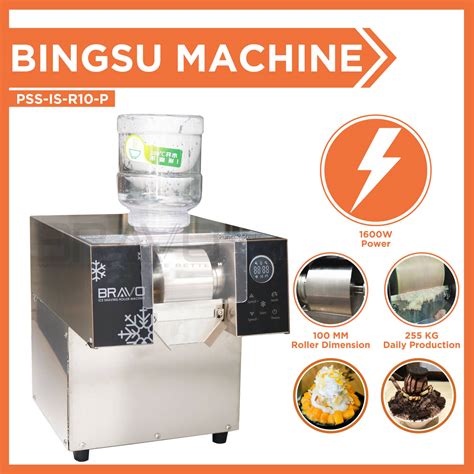 BRAVO Commercial Bingsu Machine Mesin Bingsu Snowflake Ice Machine Bingsu Machine Korean Bingsu ...