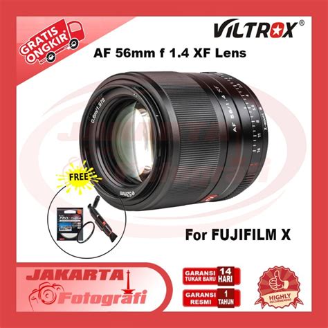 Jual Viltrox Af 56mm F1 4 Stm For Fujifilm X Mount Fuji Fx Mount