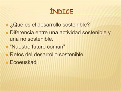 Desarrollo Sostenible PPT Descarga Gratuita