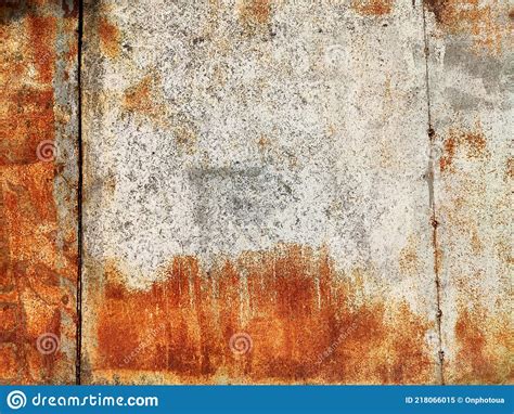 Corroded Metal Background Rusty Metal Background With Streaks Of Rust