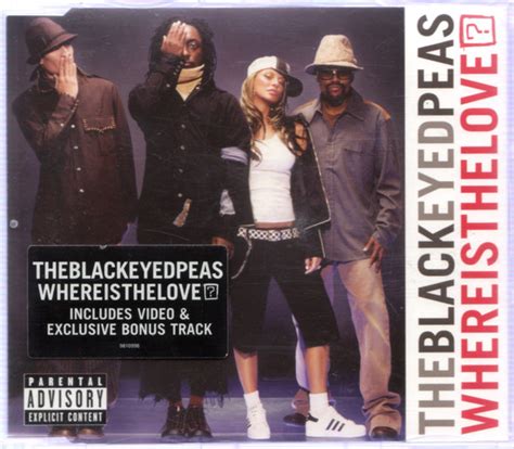 The Black Eyed Peas Where Is The Love Cd Single Enhanced 2003