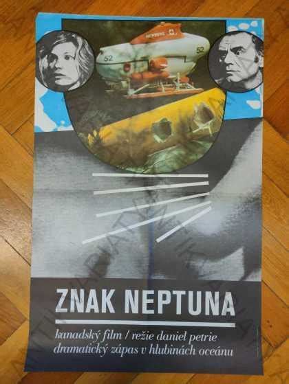 Znak Neptuna Libor Fára Film Plakát A1 1974 Aukro