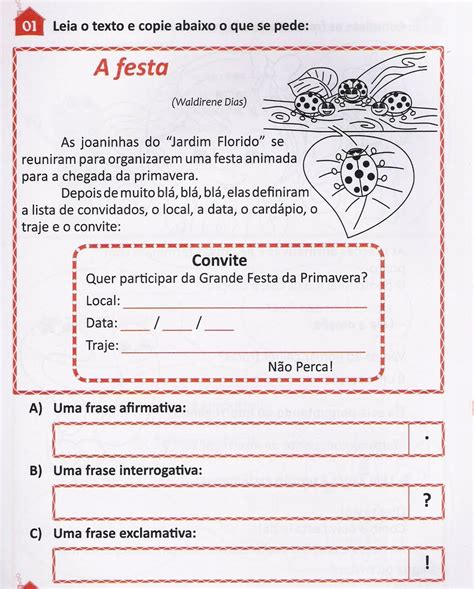 Tipos De Frases  Exercícios - 8