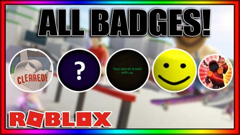 How To Get All Badges In Skate Park Roblox Youtube