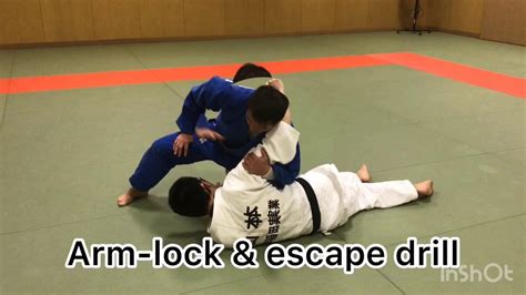 柔道：十字固の打ち込み Judo Arm Lock And Escape Drill Youtube