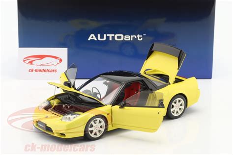 Autoart 118 Honda Nsx R Na2 Year 2019 Yellow 73214 Model Car 73214