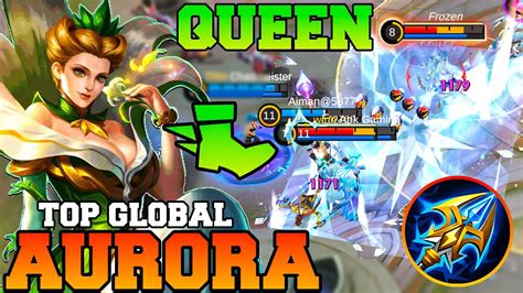 New Queen Aurora Revamp Gameplay MLBB Mobile Legends Aurora Best