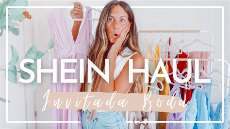 Shein Try On Haul Invitada Boda Vestidos Baratos Para Ocasiones