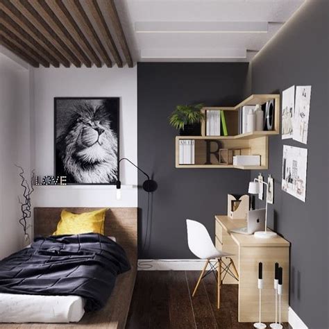 Habitación Para Adolescente Decoración Moderna Y Juvenil Para Dormitorios