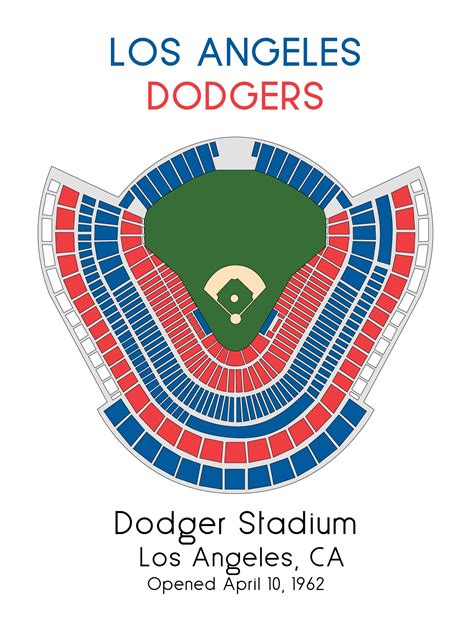 La Dodgers Stadium Seating Chart