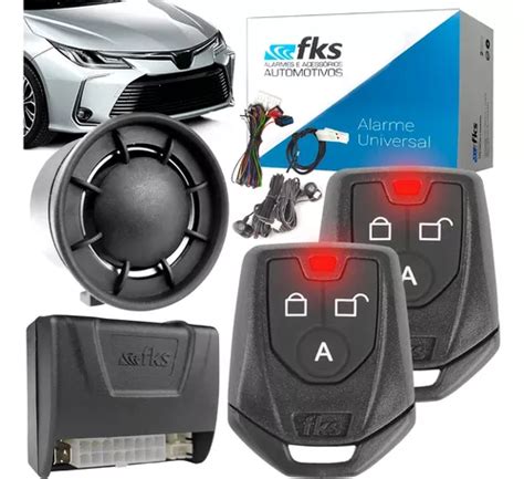 Alarme Automotivo Universal Carro Fk902af Antifurto Fks Frete grátis