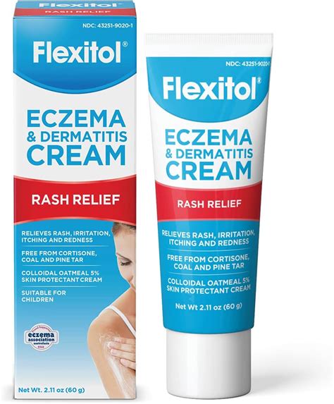 Buy Flexitol Eczema And Dermatitis Cream Steroid And Fragrance Free For