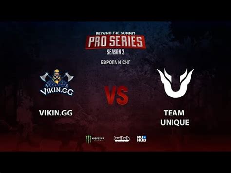 Vikin Gg Vs Team Unique BTS Pro Series Season 3 Europe CIS Bo2 Game