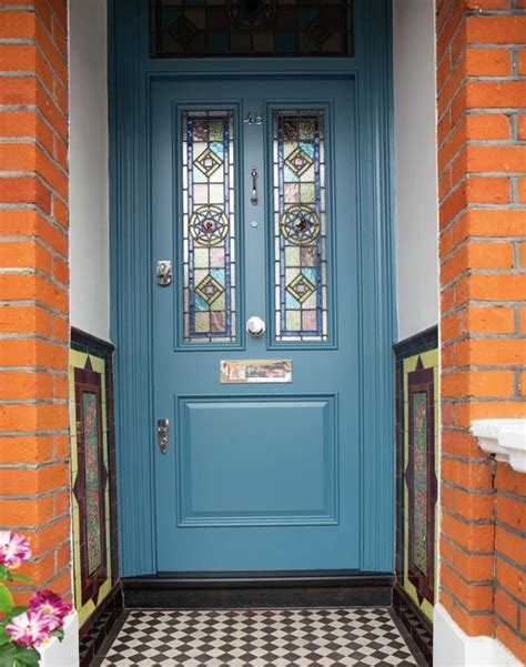 This Luxury Blue Victorian Door Painted In Our Unique Colour