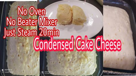 Condensed Cake Cheese Recipewithout Oven And Mixir Youtube