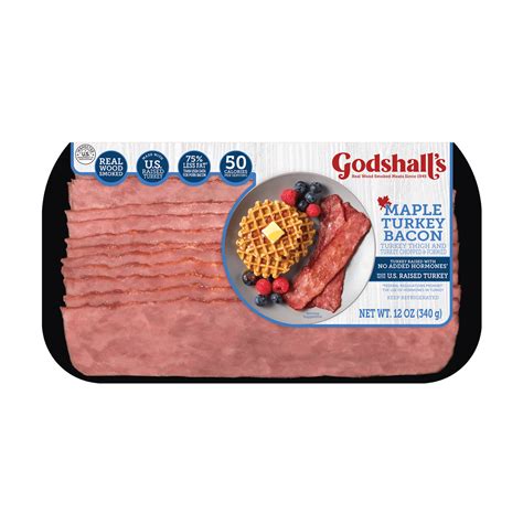 Maple Turkey Bacon Godshalls Real Wood Smoked Meats Since 1945