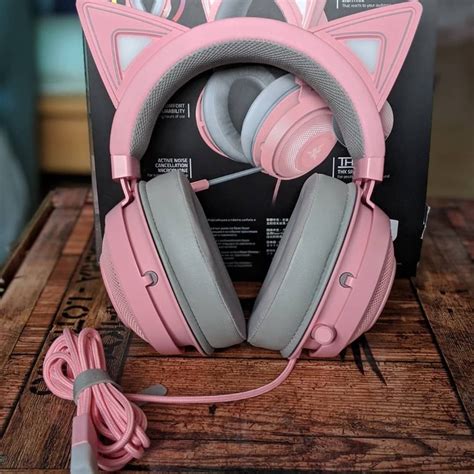 Razer Kraken Kitty Rgb Usb Gaming Headset Audio Headphones And Headsets On Carousell