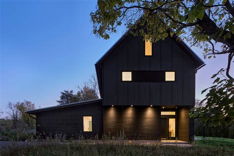 Photo Of In Bold Materials Usher This Traditional Barn Into The