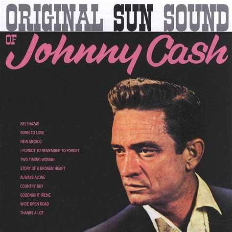 Original Sun Sound Of Johnny Cash Sun Records