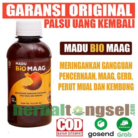 Jual Madu Biomaag Original Madu Bio Maag Untuk Asam Lambung Asli Obat