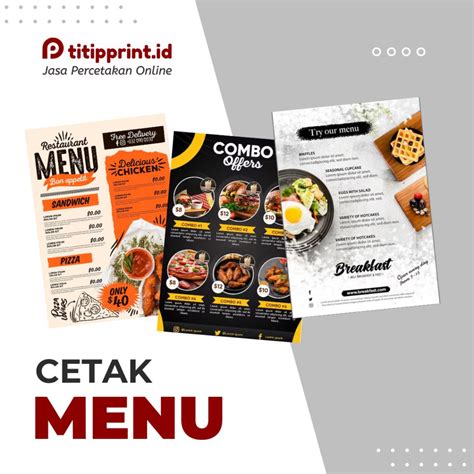 Jual Cetak Menu A3 Laminating Makanan Minuman Cafe Shopee Indonesia