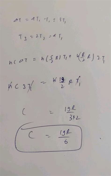 A Diatomic Ideal Gas Is Heated At Constant Volume Until Its Pressure