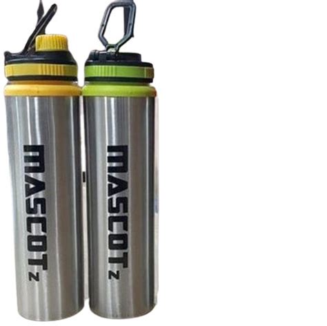 Stainless Steel Sports Water Bottle With Narrow Flip Top Capacity