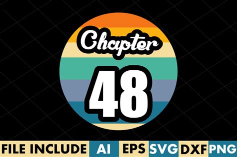 Chapter 48 Svg Graphic By Crafthill260 · Creative Fabrica