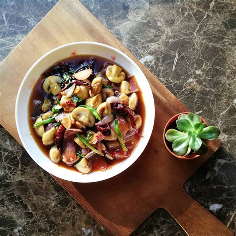 Gong Bao Mushrooms In The House Prefer More Sauce To Have Together With Rice So I Did Add In