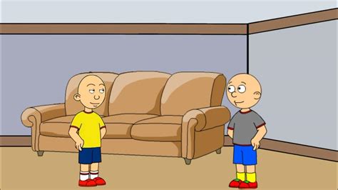 Classic Caillou Gets Grounded For Nothing Youtube