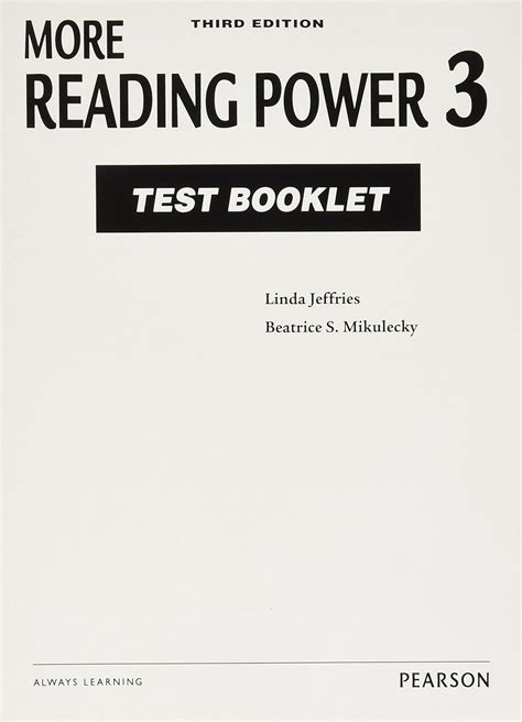 Buy More Reading Power 3 Test Booklet Book Online At Low Prices In