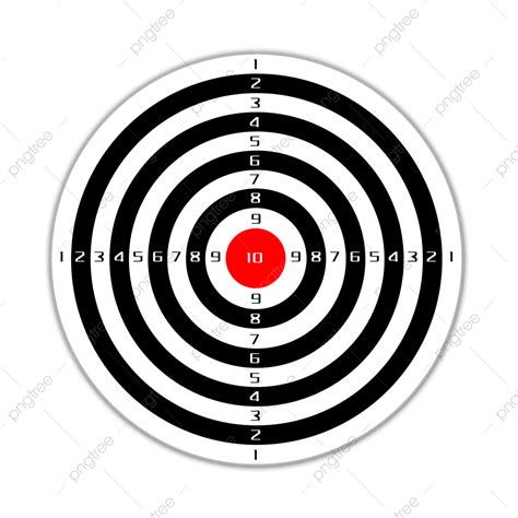 Gun Target Hd Transparent Arrow Target Gun Target Vector Graphics