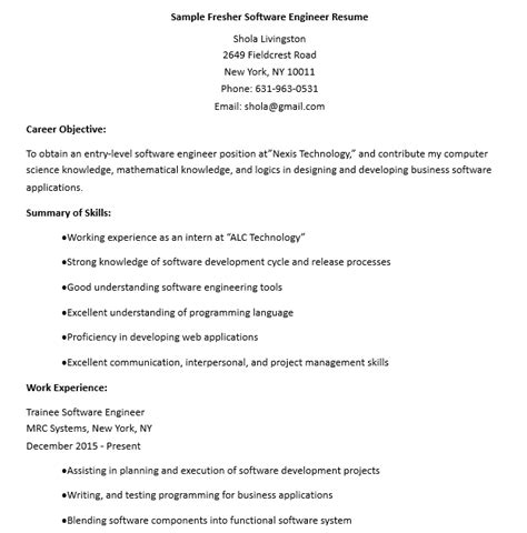 8 Fresher Engineer Resume Template Template Business Psd Excel Word Pdf