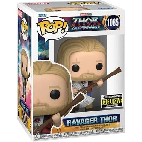 Funko Pop Thor Love And Thunder Ravager Thor Exclusive Vinyl Figure