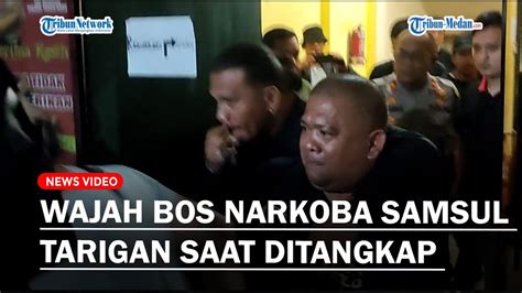 INI Wajah Samsul Tarigan Dengan Wajah Meringis Ditangkap Dengan