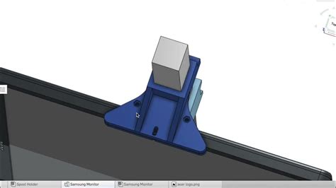 3d Printed Monitor Stand Design Build Montage Youtube