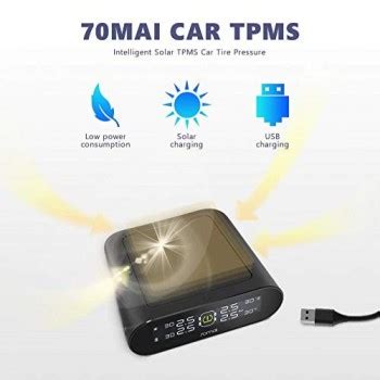 Xiaomi 70mai TPMS Tyre Pressure Monitoring System Lite, External ...