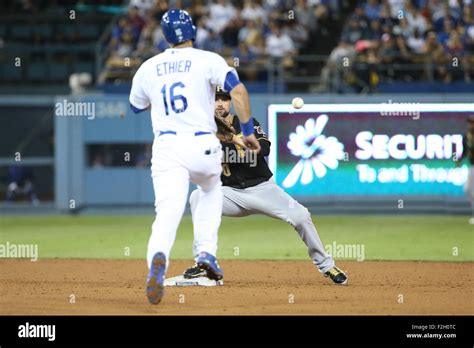 Los Angeles Ca Usa Th Sep Pittsburgh Pirates Shortstop